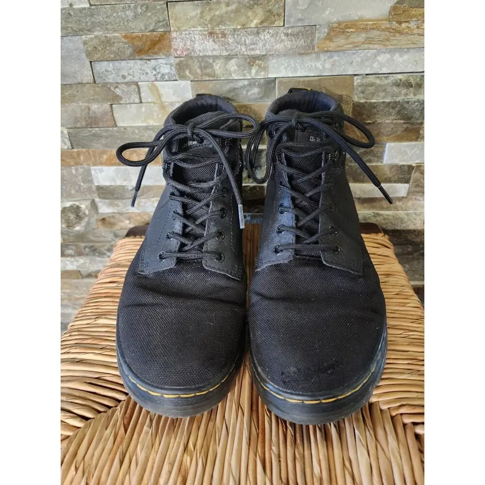 Dr. Martens Bonny Tech Extra Tough Black Lace Up Chukka Boots Men's Size 10 M